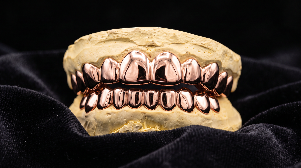 6 Plain Gold - Rose Gold