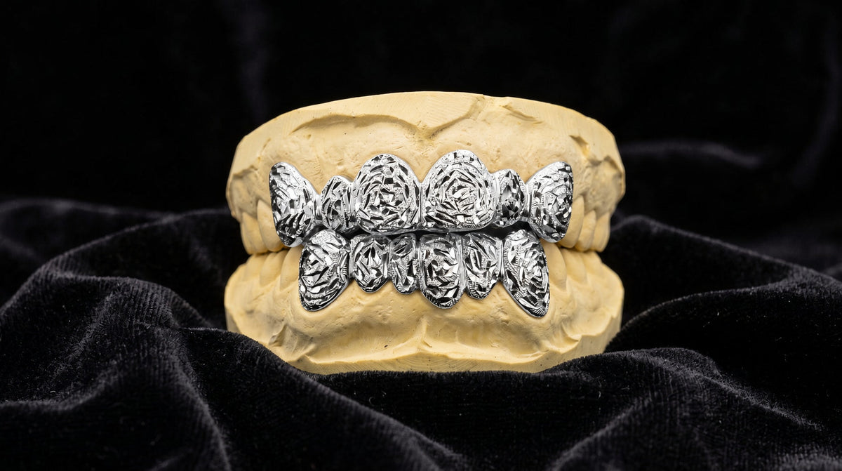 Rose Diamond Dust Cuts Silver