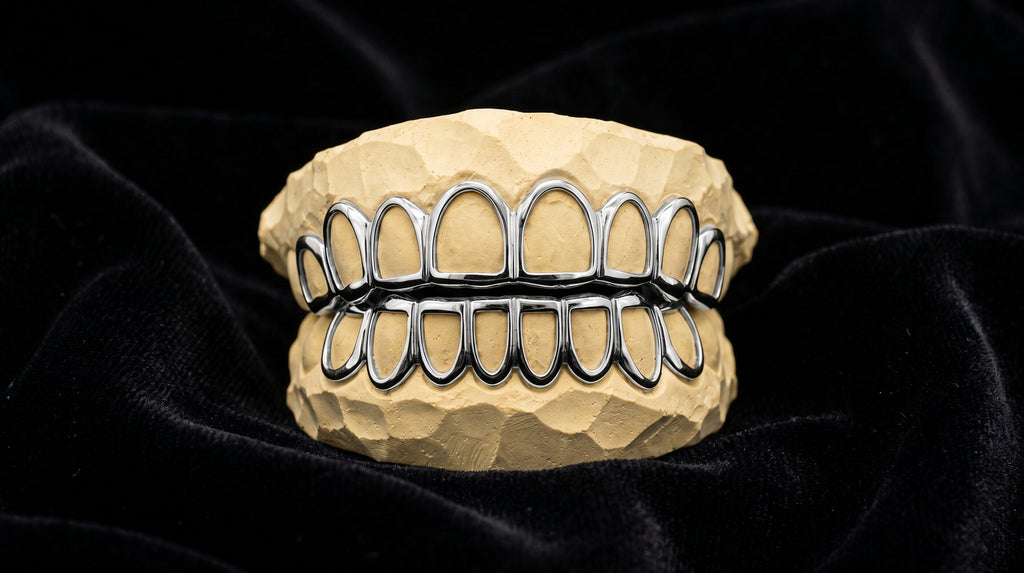 Open Face - White Gold