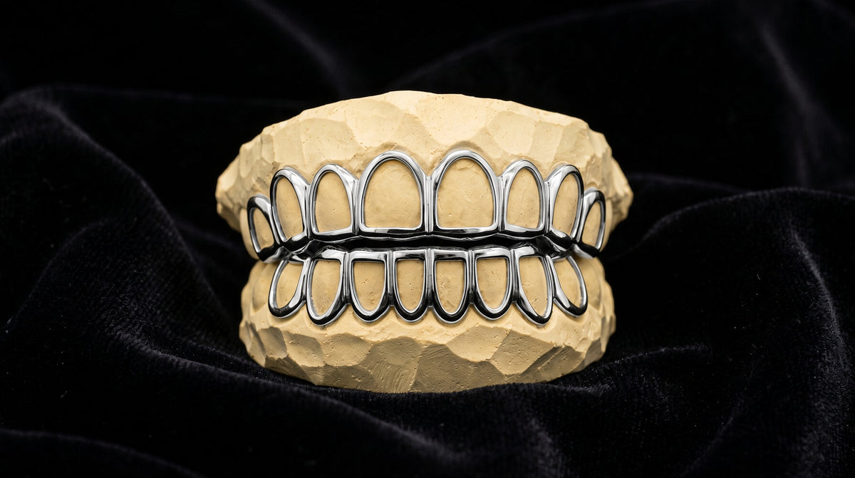Open Face - White Gold