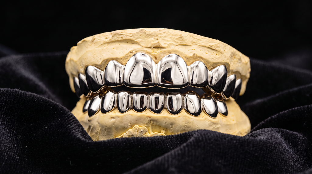 6 Plain Gold - White Gold