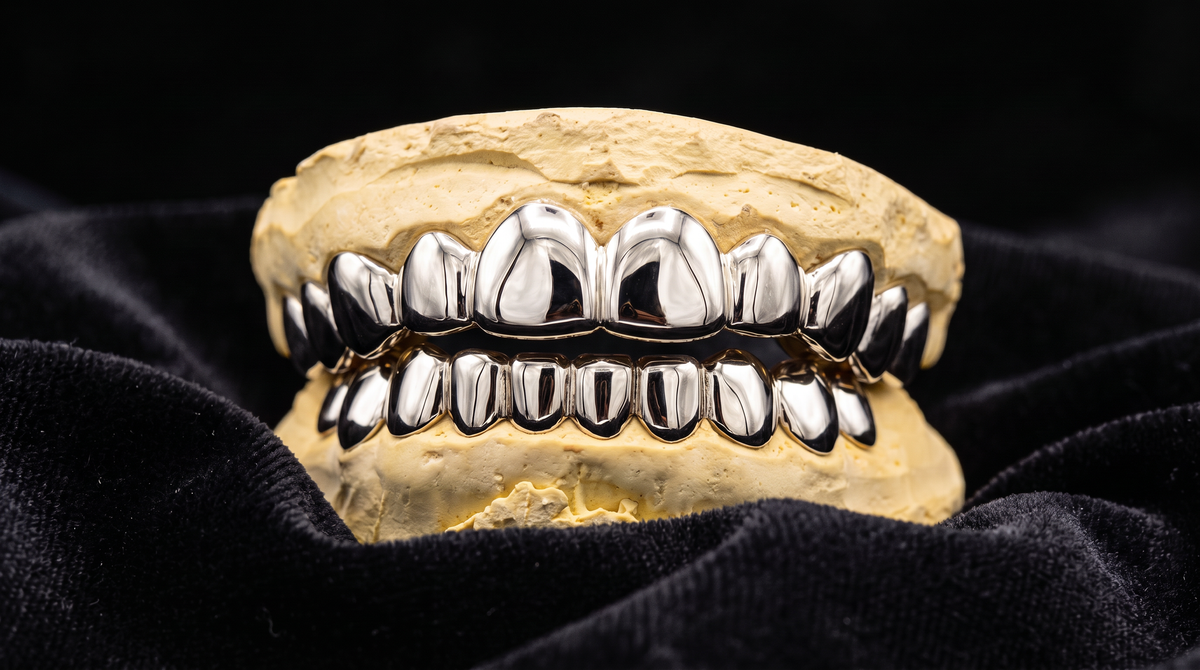 6 Plain Gold - White Gold