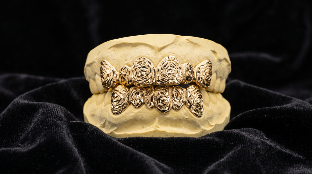 Rose Diamond Dust Cuts - Yellow Gold